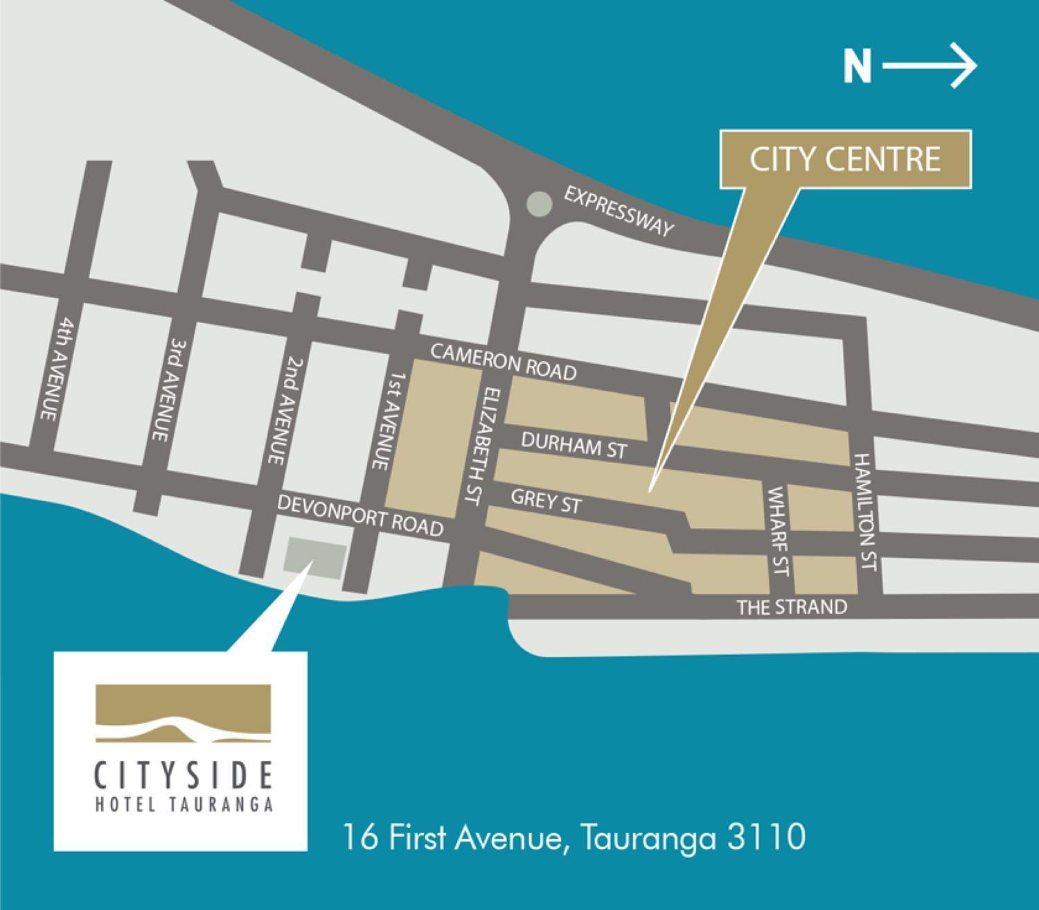 Cityside Hotel Tauranga Exterior foto